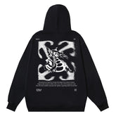 Off White Arrow Logo Pattern Printed Hoodie